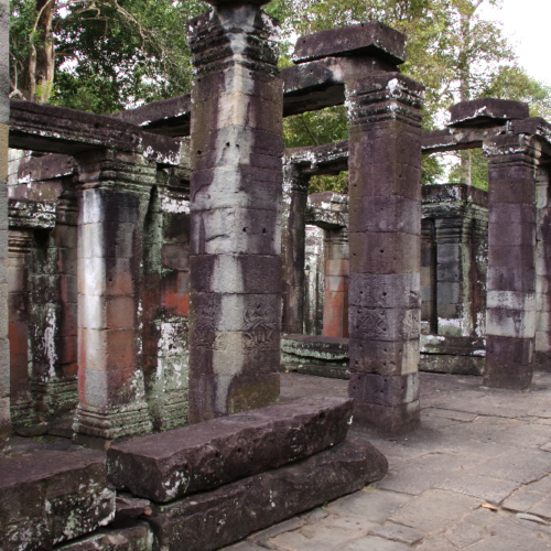 Le temple Banteay Kdei. Siem Reap
