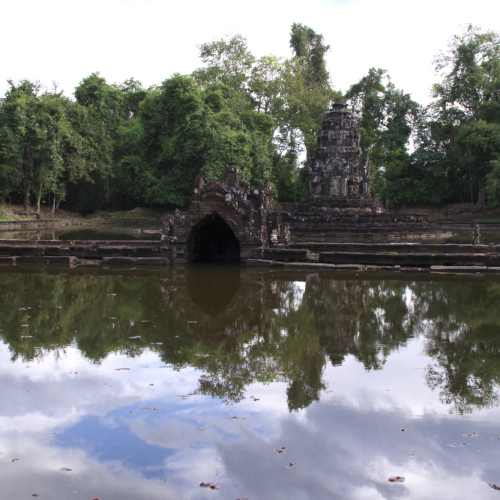 Le temple Neak Poan. Siem Reap