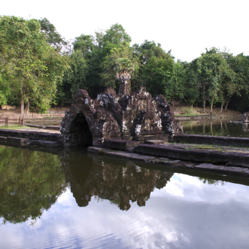 Le temple Neak Poan. Siem Reap