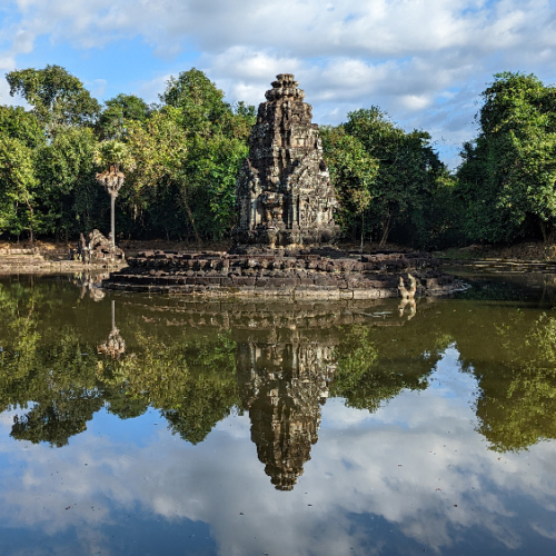 Le temple Neak Poan. Siem Reap