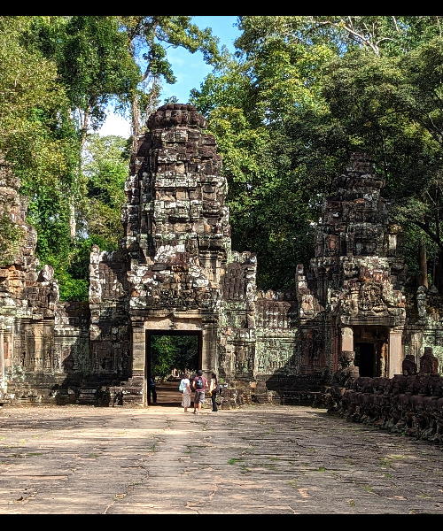 Le Temple Preah Khan. Siem Reap