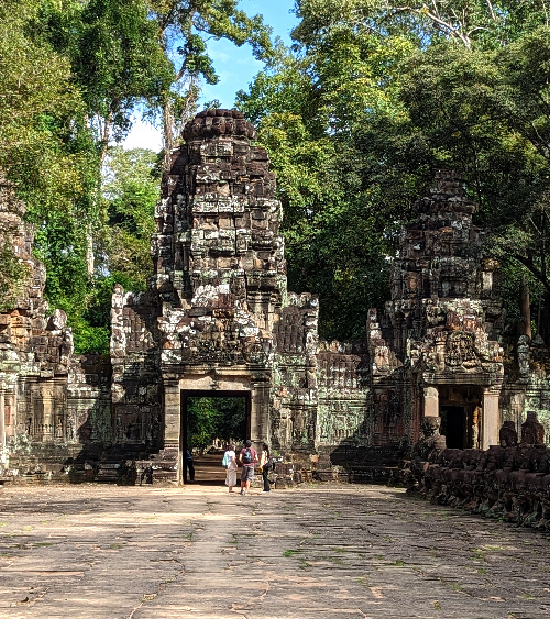 Le Temple Preah Khan. Siem Reap