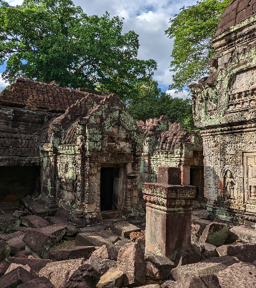 Le Temple Preah Khan. Siem Reap