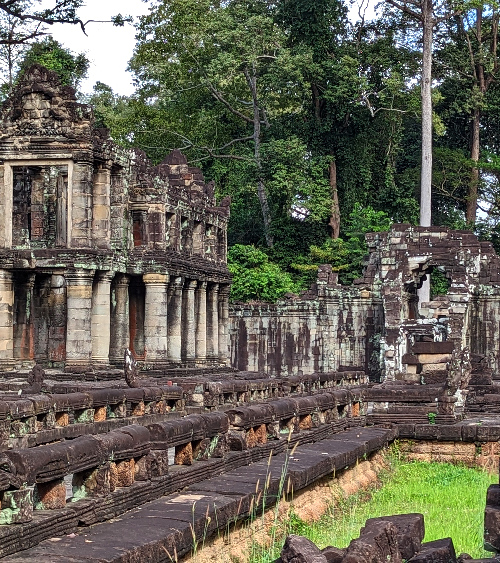 Le Temple Preah Khan. Siem Reap
