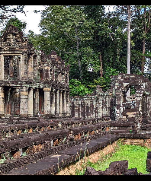 Le Temple Preah Khan. Siem Reap