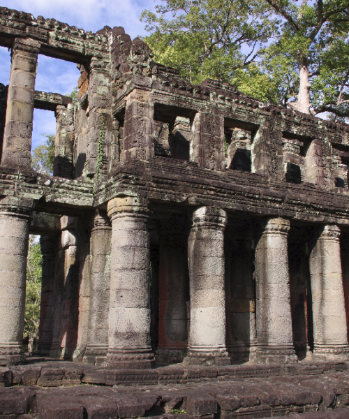 Le Temple Preah Khan. Siem Reap