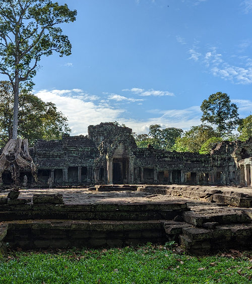 Le Temple Preah Khan. Siem Reap