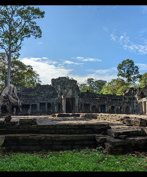 Le Temple Preah Khan. Siem Reap