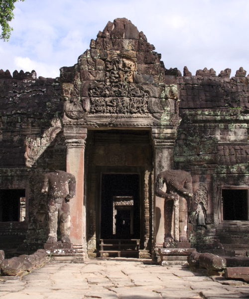 Le Temple Preah Khan. Siem Reap