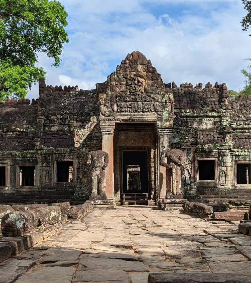 Le Temple Preah Khan. Siem Reap