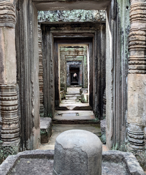 Le Temple Preah Khan. Siem Reap