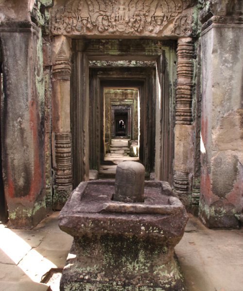 Le Temple Preah Khan. Siem Reap