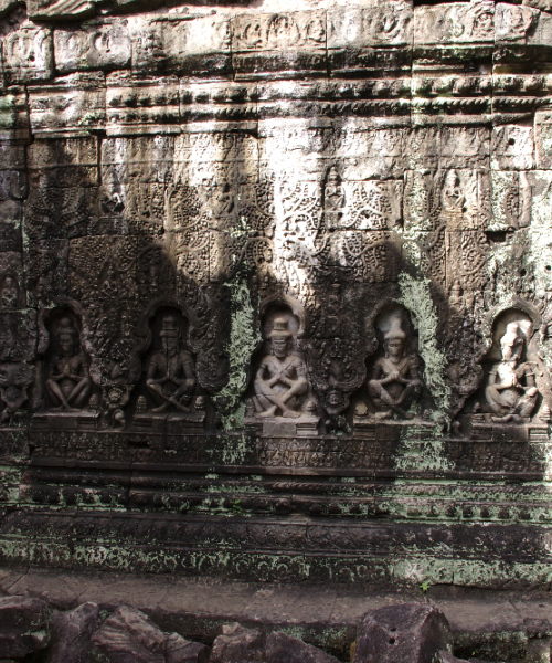 Le Temple Preah Khan. Siem Reap