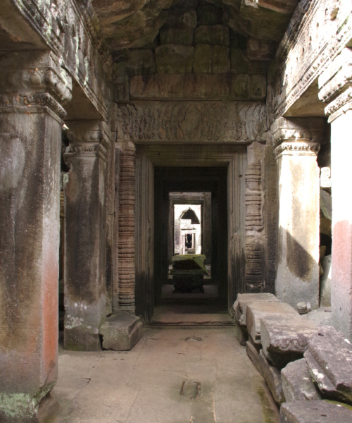 Le Temple Preah Khan. Siem Reap