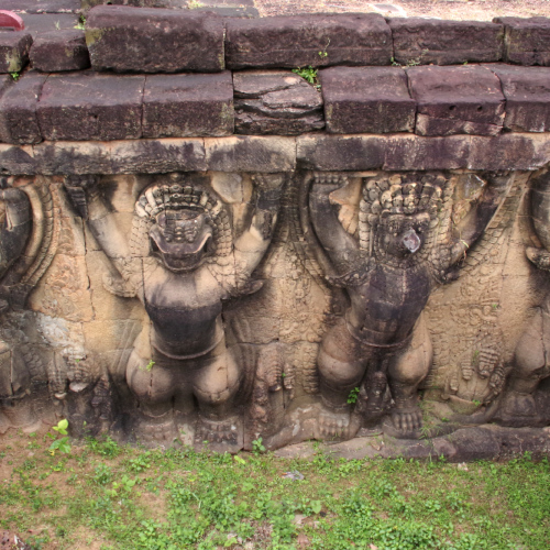 Terrasse des Éléphants. Siem Reap