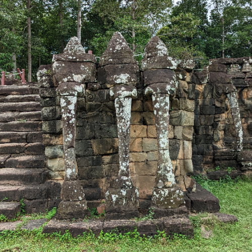 Terrasse des Éléphants. Siem Reap