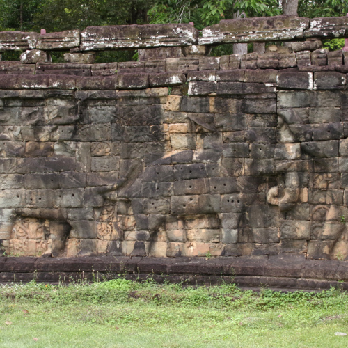 Terrasse des Éléphants. Siem Reap