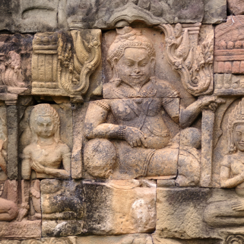 Terrasse des Éléphants. Siem Reap