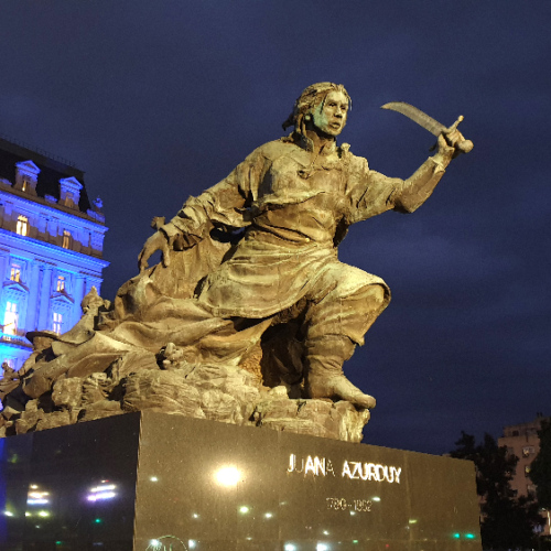Monument à Juana Azurduy de Padilla. Buenos Aires.