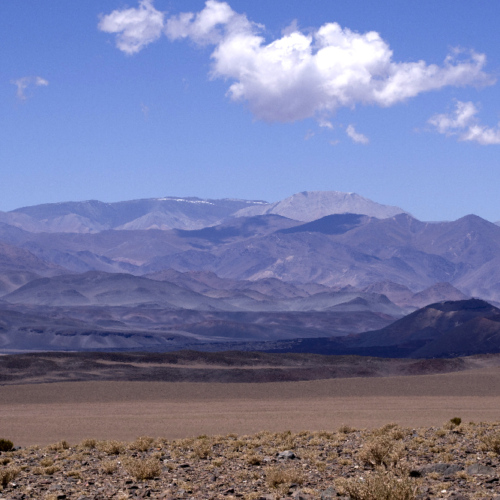 Le champ volcanique d'Antofagasta de la Sierra. La Puna.
