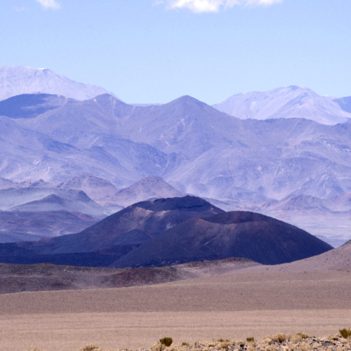 Le champ volcanique d'Antofagasta de la Sierra. La Puna.