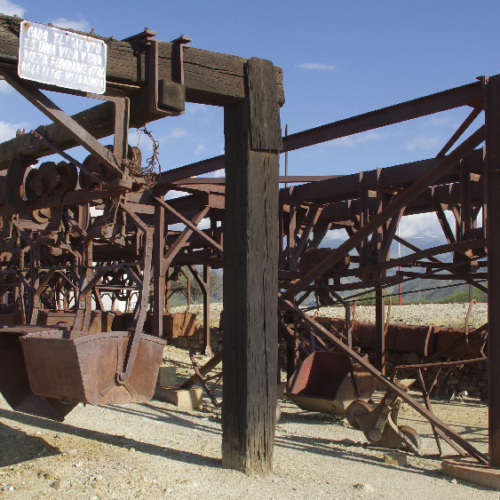 Station N°2 avec triage des wagons. Chilecito.