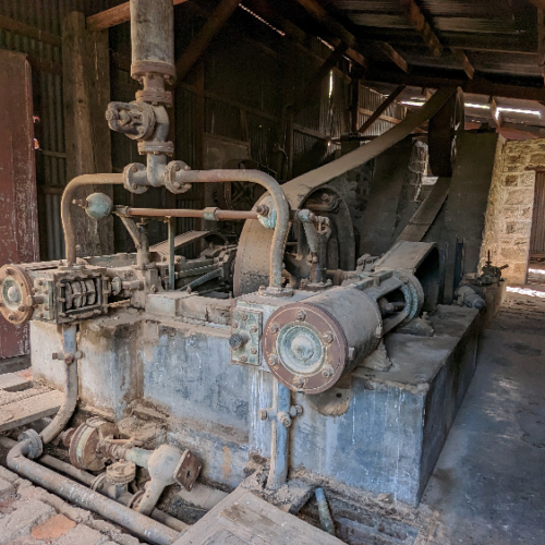 Station 3, machine à vapeur. Chilecito.