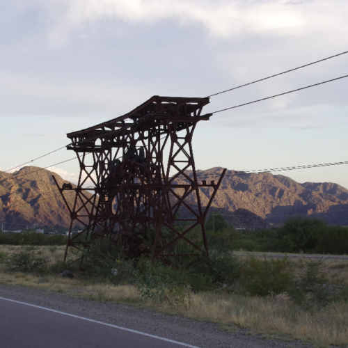 Le Cable Carril, Station N° 1. Chilecito.