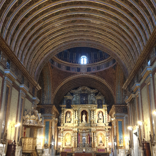 L'église jésuite de la Compagnie de Jésus. Cordoba.