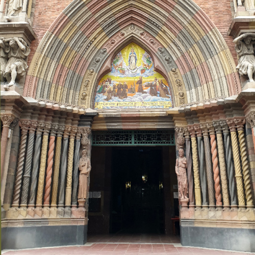 L'église du Sacré-Cœur de Jésus ou église des Capucins. Cordoba.
