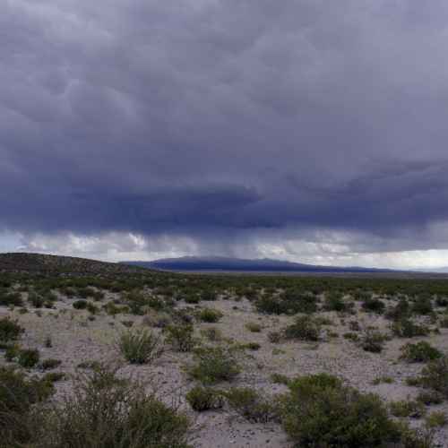 Orages menaçants. La Puna.