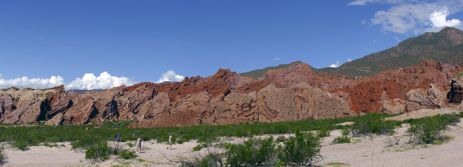 La Quebrada de las Conchas. La Puna
