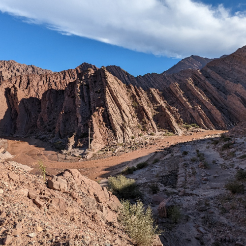 La Quebrada Troya. La Puna.