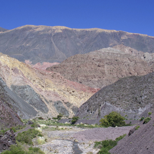 Sur la route pour San Antonio de los Cobres. La Puna.