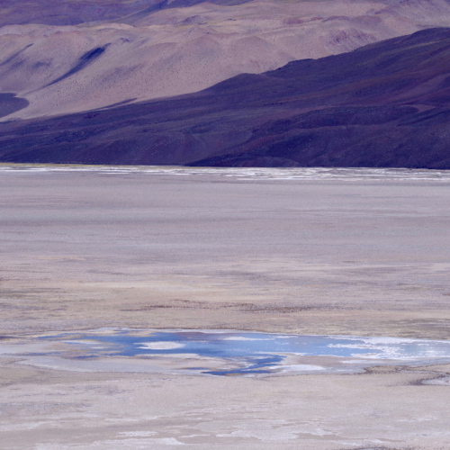 Le salar d'Antofalla. La Puna.