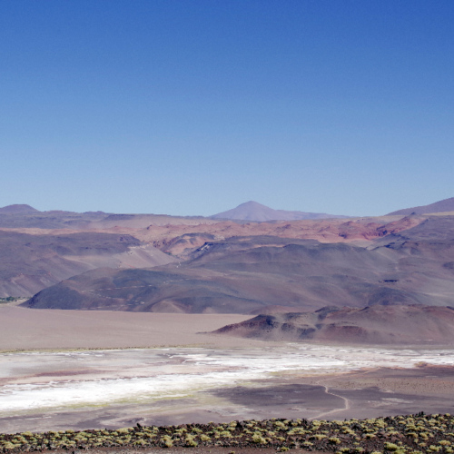 Le salar d'Antofalla. La Puna.