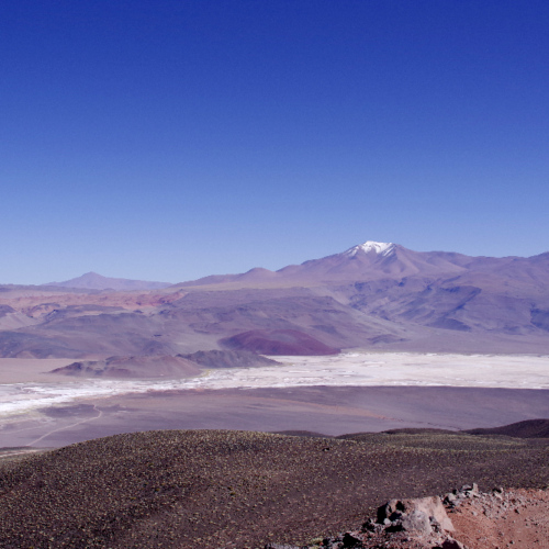 Le salar d'Antofalla. La Puna.