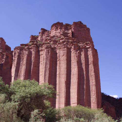 Parc de Talampaya, la Cathédrale. La Puna.