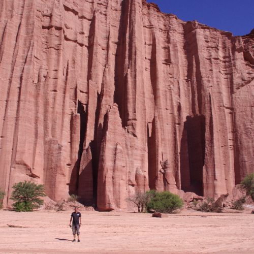 Parc de Talampaya, la Cathédrale. La Puna.