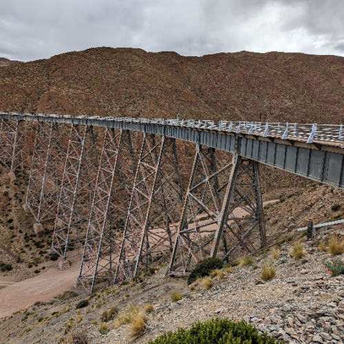 Viaduc de la Polvorilla. La Puna.