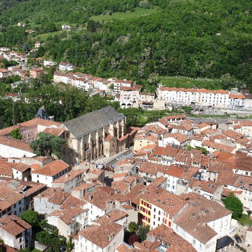 Abbatiale Saint-Volusien de Foix. Foix.