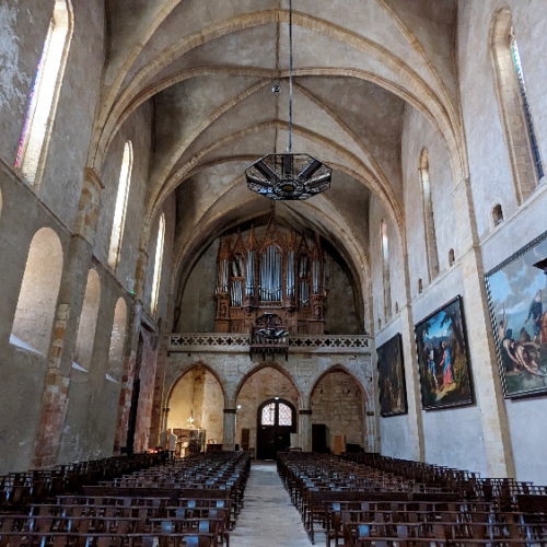 Abbatiale Saint-Volusien de Foix. Foix.