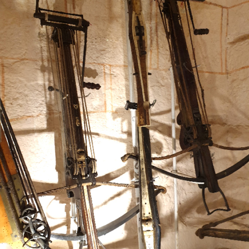 Château de Castelnaud, Musée des armes médiévales. Dordogne.