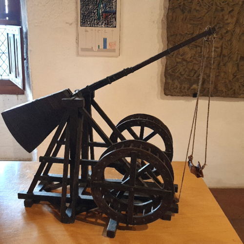 Château de Castelnaud, Musée des armes médiévales. Dordogne.