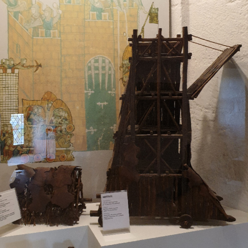Château de Castelnaud, Musée des armes médiévales. Dordogne.