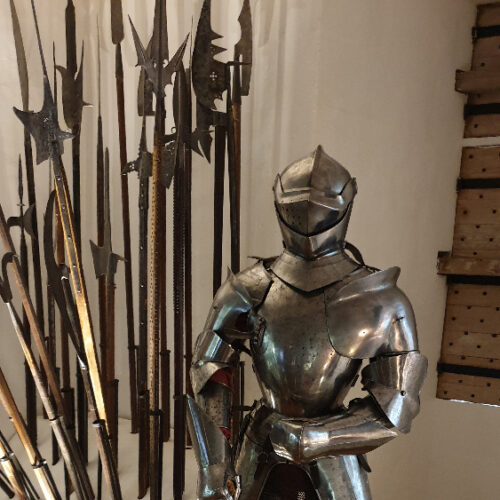 Château de Castelnaud, Musée des armes médiévales. Dordogne.