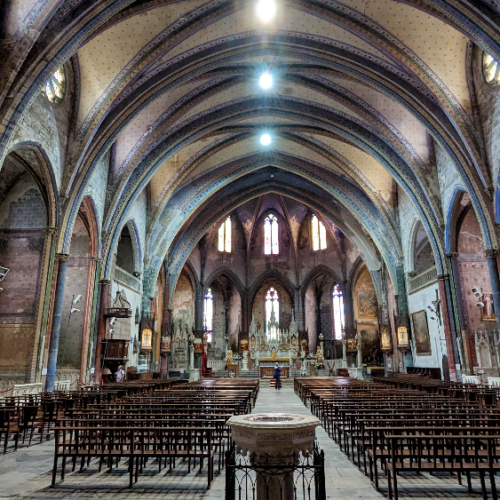La Cathédrale Saint-Maurice. Mirepoix.