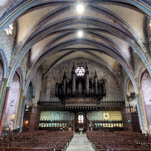 La Cathédrale Saint-Maurice. Mirepoix.