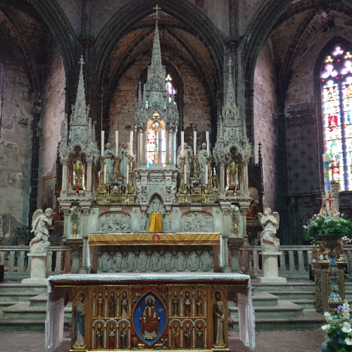 La Cathédrale Saint-Maurice. Mirepoix.