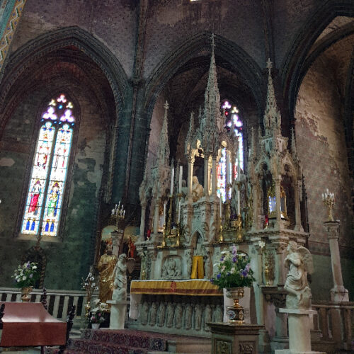 La Cathédrale Saint-Maurice. Mirepoix.